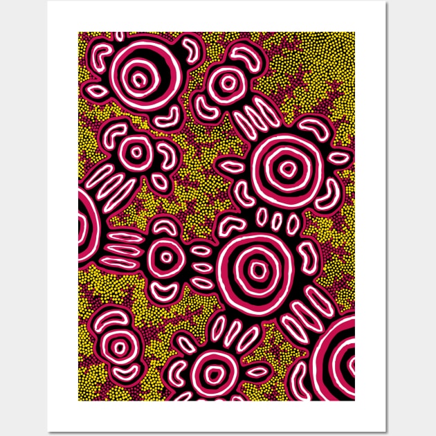 Aboriginal Art - You Belong Wall Art by hogartharts